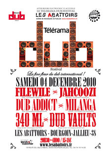 Dub Station (46) : Telerama Dub Festival 2010 Live Sessions, Les Abattoirs de Bourgoin-Jallieu