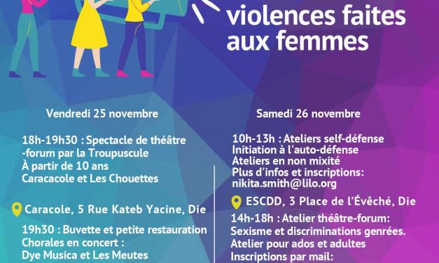 25 novembre : Journée internationale de lutte pour en finir avec les violences faites aux femmes